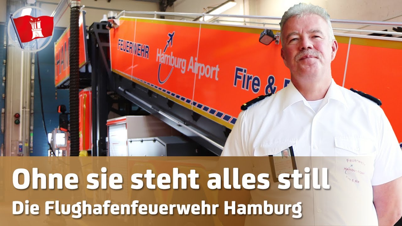Sicherheit für 19 Millionen Fluggäste – Besuch bei der Flughafenfeuerwehr Hamburg