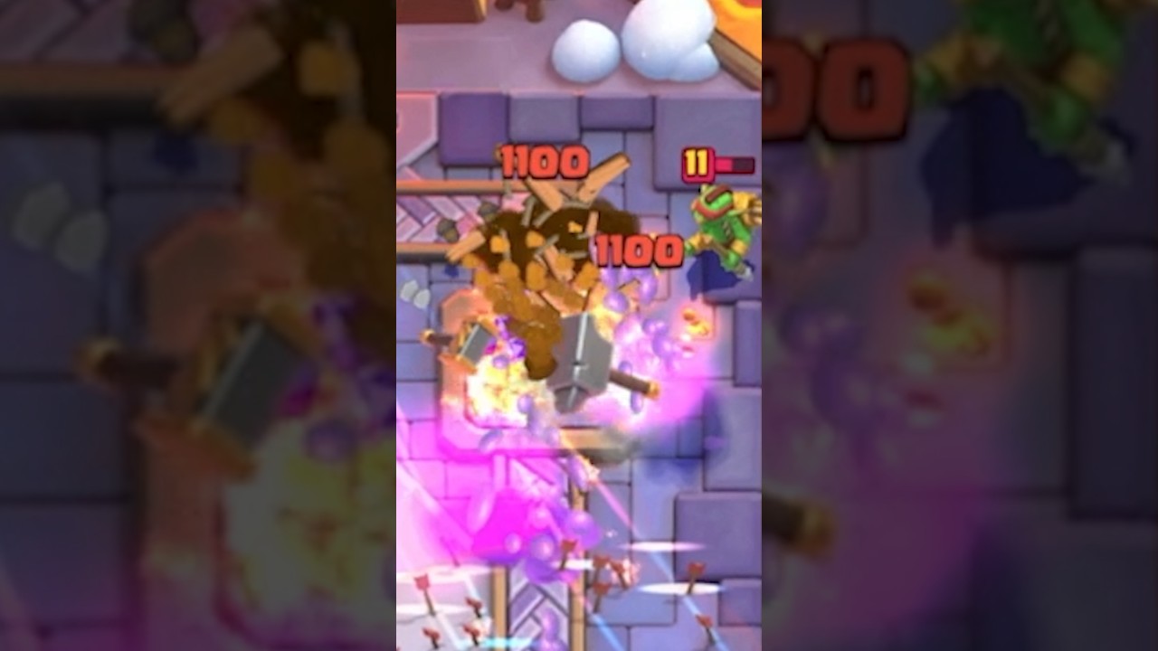Rune Giant and Firecracker 1 Shot the tower