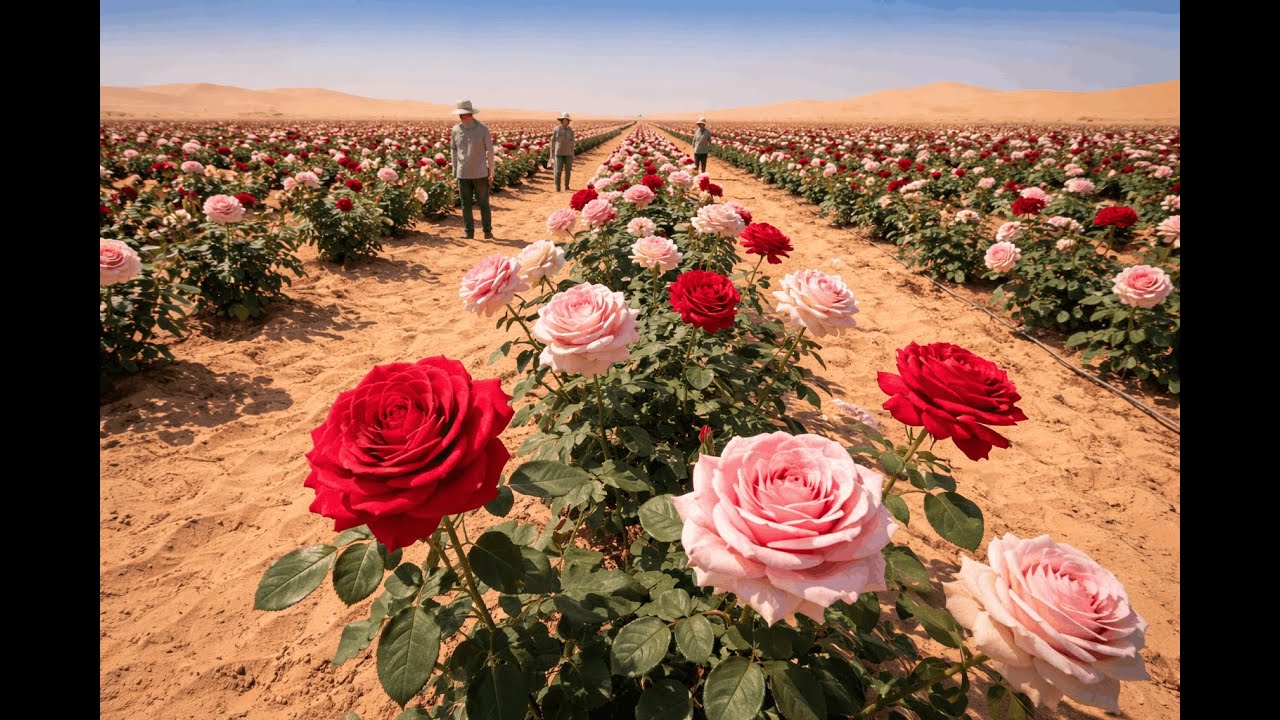 They Said Roses Couldn’t Grow in the Desert… Then This Happened