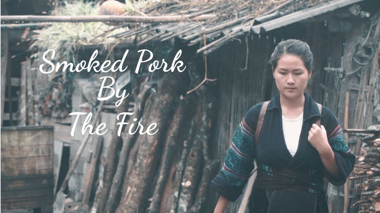 Morning in the Foggy Mountains | Making Smoked Pork & Simple Village Life
