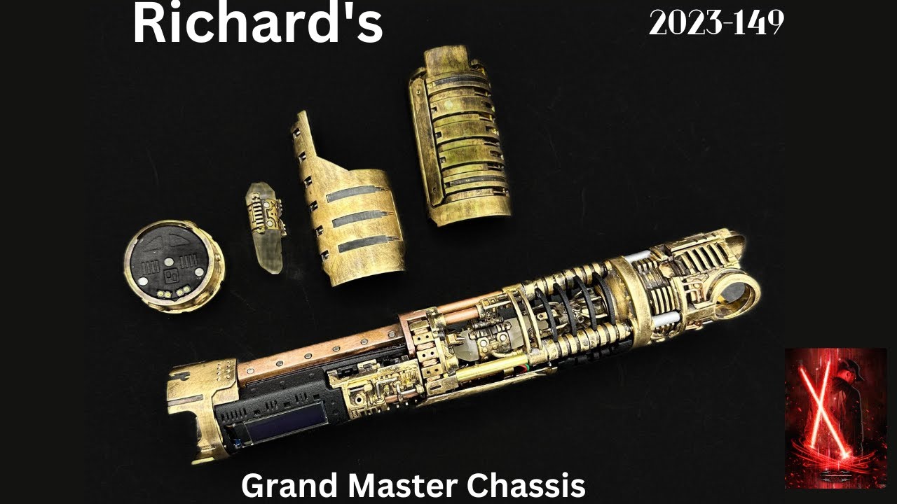 Richard's KR Sabers Graflex with Goth Grand Master Chassis Build with Proffie v3