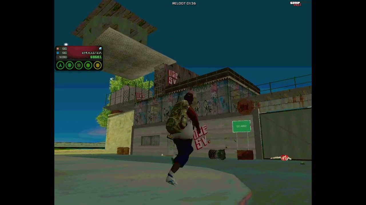 Логово Понча Конкурс строителей (Samp Dayz)