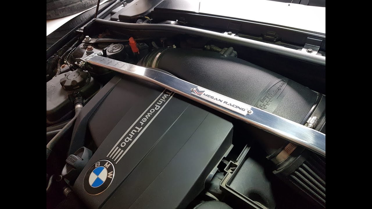 Megan Racing Strut Bar // Install Video (BMW E90 E92 E93)