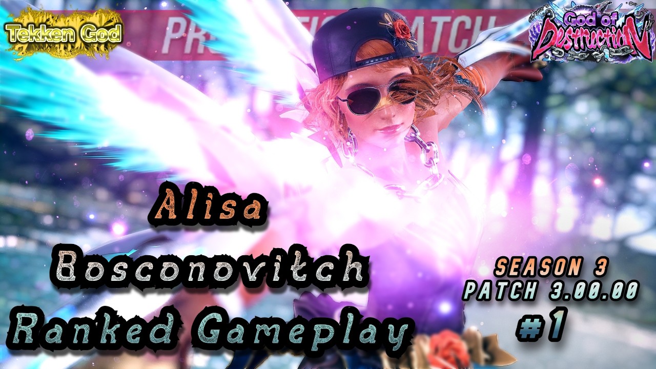 Tekken 8 Alisa Bosconovitch Season 3 Ranked Gameplay!! Part #1