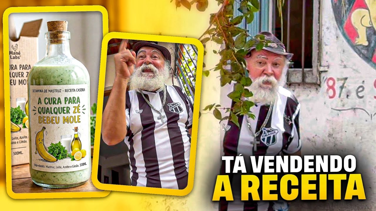 LUIZ DO SOM ESCUTOU MANETIKIN VENDENDO A RECEITA DO MASTRUZ | MANETIKIN 