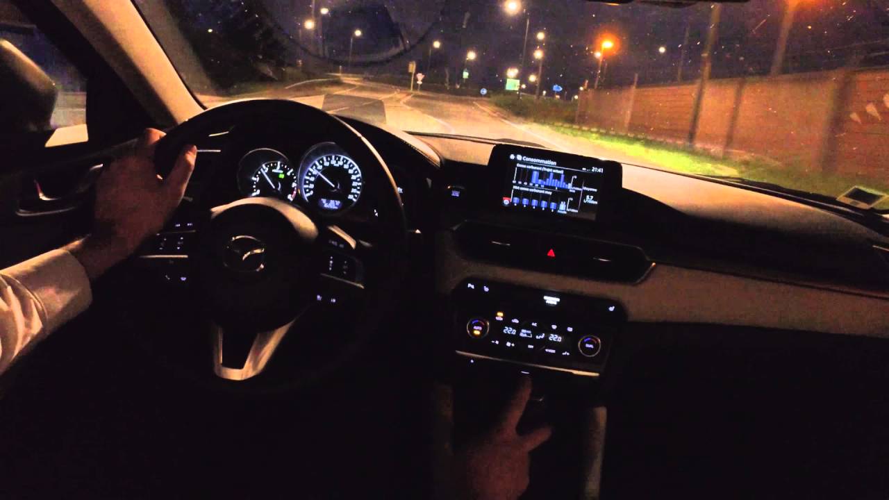 Mazda6 2016 - POV night drive with Bose