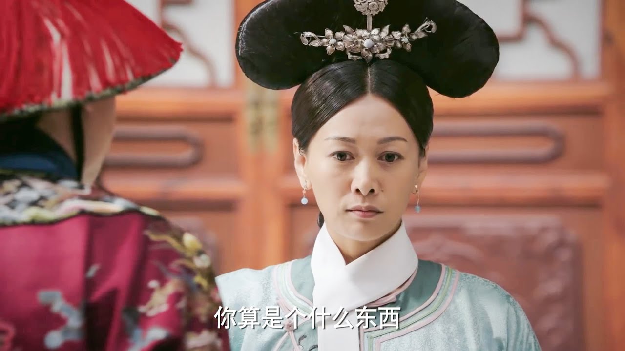 容佩胳膊一擋，狗太監休想踏進翊坤宮，陷害如懿的計謀要落空了！