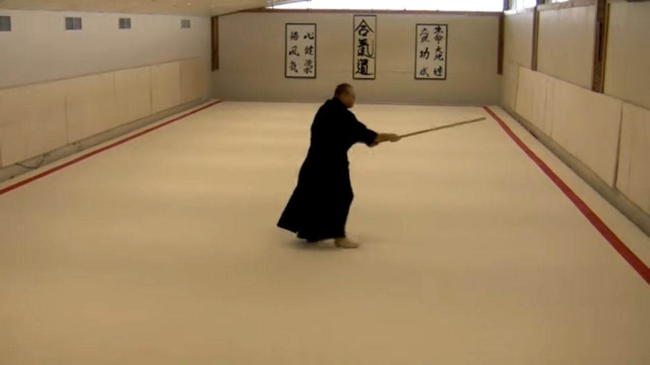 Jodo Kihon: Nick Lowry Demonstrates the 12 Kihons (Solo)