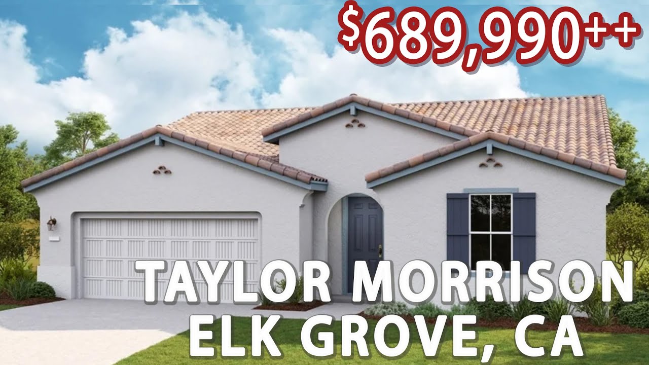 Taylor Morrison Home |Elk Grove,CA | 2127 sqft| Barcelona at Medeira Meadows |Sacramento Real Estate