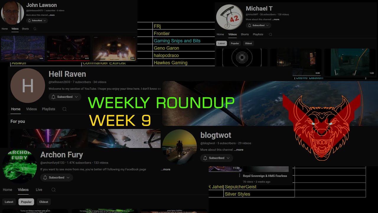 Weekend? Weekly Roundup - Week 9, lesser known to see!
