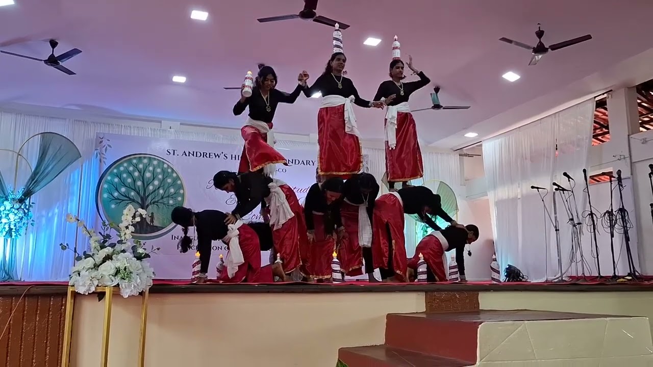 Indian Tradition dances St Andrew's HSS #indiandance #goandance #northeastdance #vascodagama