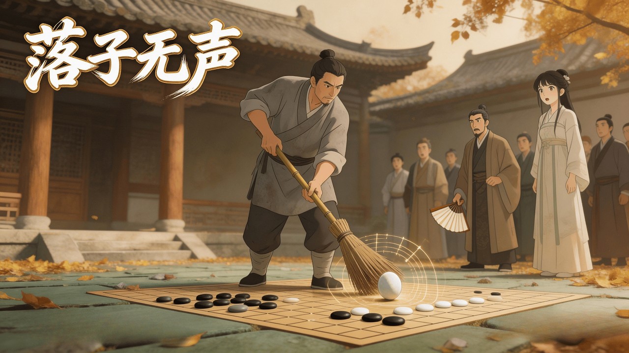 《落子無聲》📢新番上線丨隐退棋坛二十五载，扫地僧为女出山！当外国棋手踩上门来，昔日棋圣一子落下，让整个世界为之震颤！#逆襲 #開掛 #漫劇