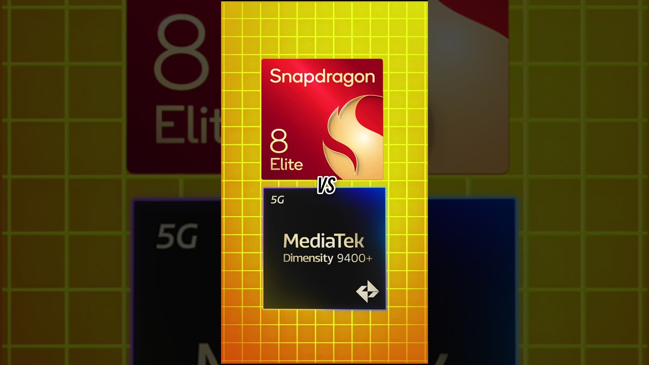 Snapdragon 8 Elite vs MediaTek Dimensity 9400 Plus 🤯