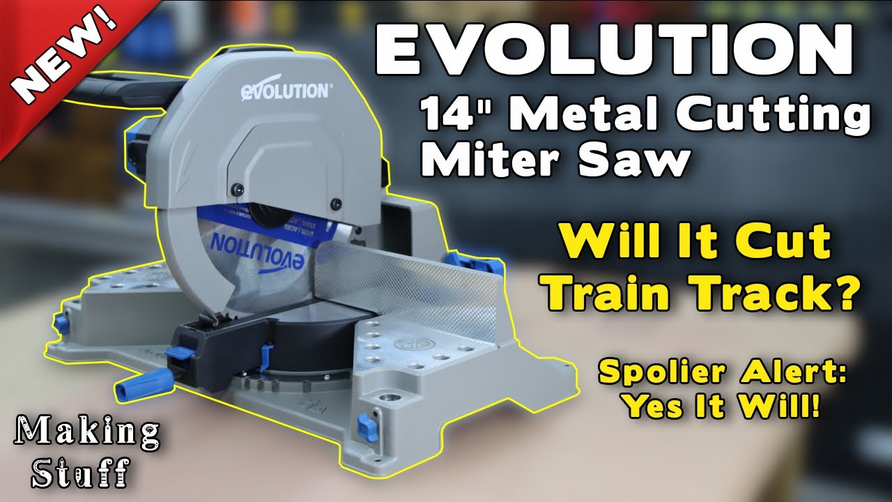 Торцовочная пила Evolution S355MCS 14 дюймов — тест и обзор.