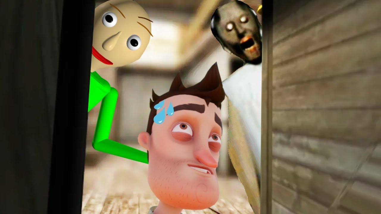 I Tried to Buy Granny's House and Found Baldi in Garry's Mod (Gmod)