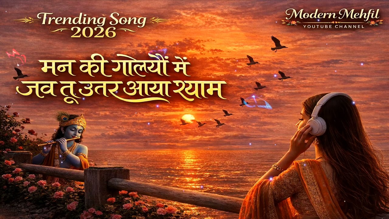 मन की गलियों में जब तू उतर आया श्याम | Krishna Bhajan 2026 | Soulful Devotional Song