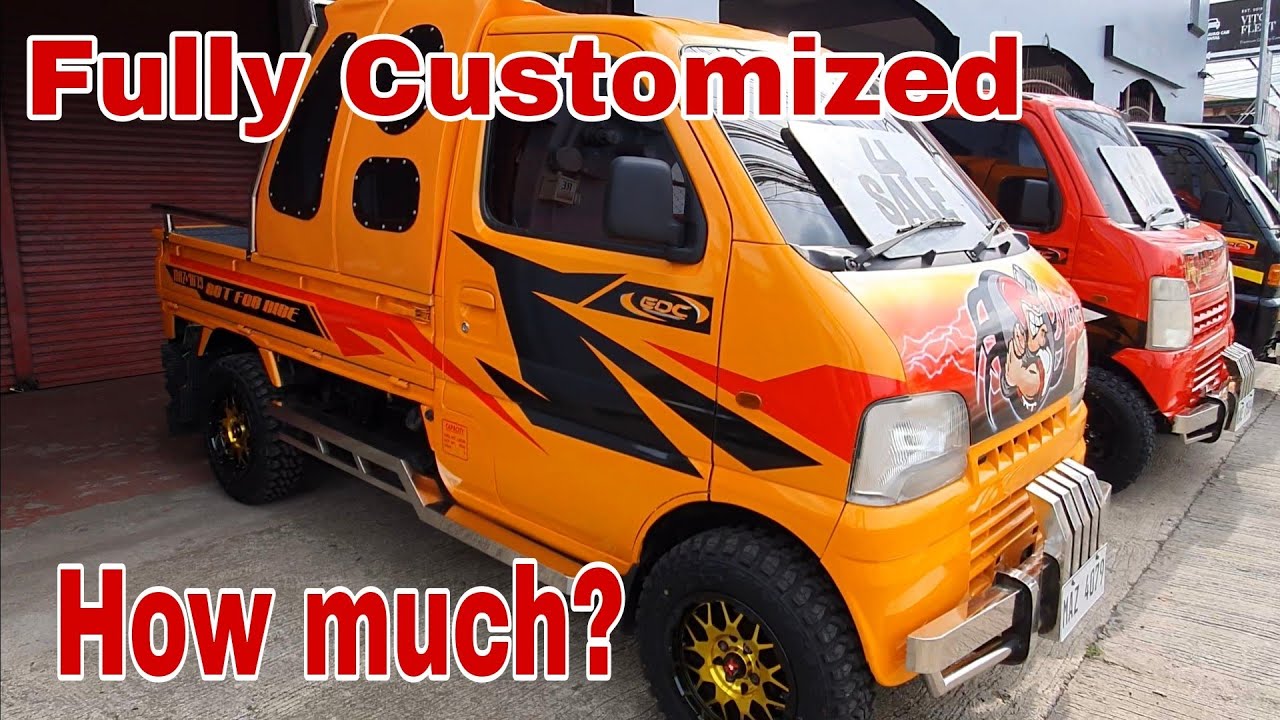 Quality  Customized Suzuki Carry Scrum,Transformer,Big eye.4x4 Manual Aircon Fi