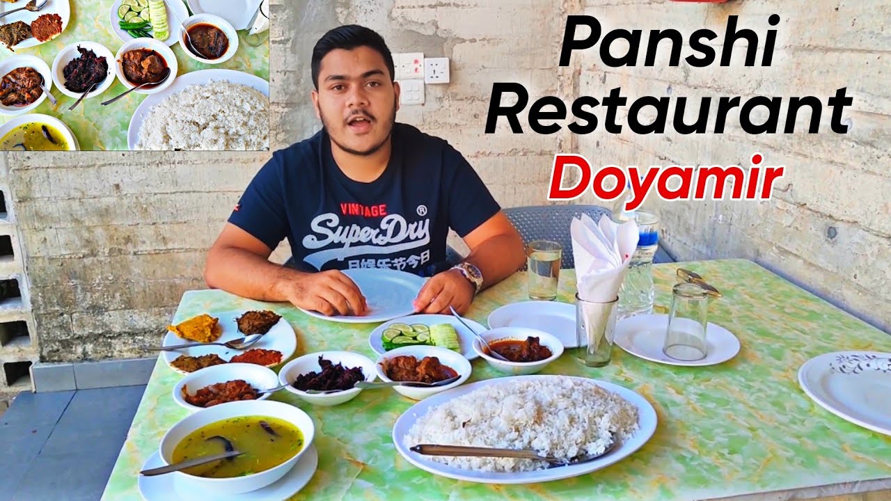 lunch at Panshi doyamir restaurant