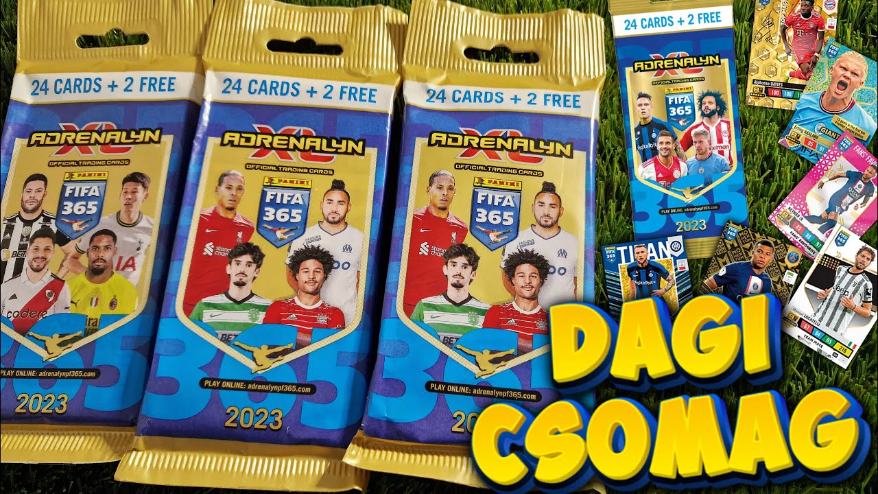 Panini FIFA 365 2023 Adrenalyn XL Tripla Fat Pack | Bontás