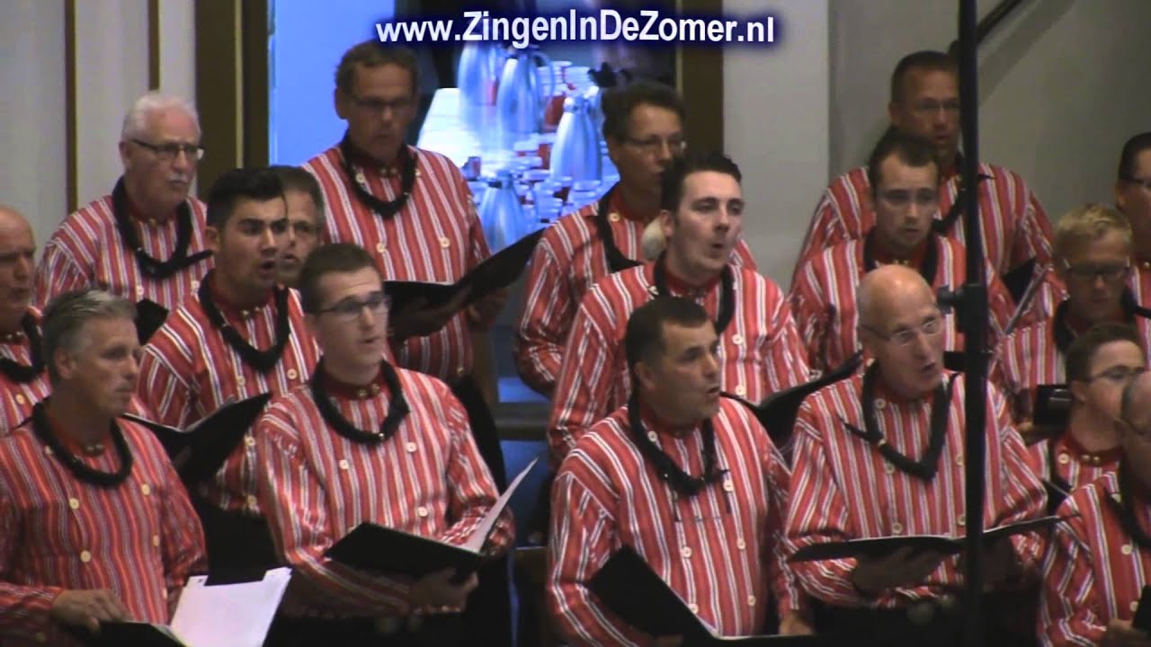 Grote God wij loven U (Urker Mannenkoor Hallelujah)