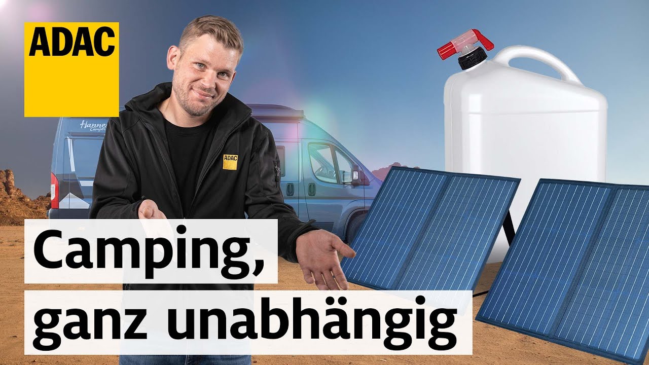 Kein Campingplatz &ndash; kein Problem: So macht ihr euren Camper autark! | ADAC & PiNCAMP