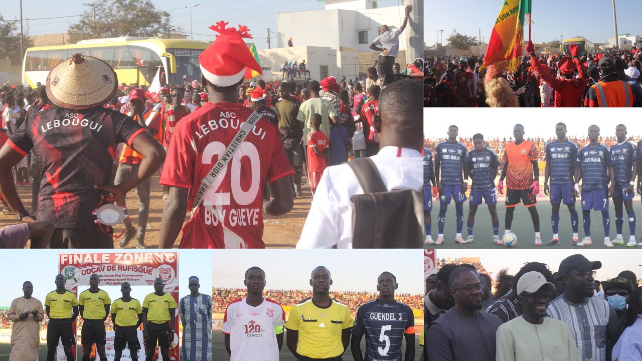 NAVÉTANE Rufisque L'intégralité de la Finale Zone 1C ASC Lebougui vs Assec Ngalam