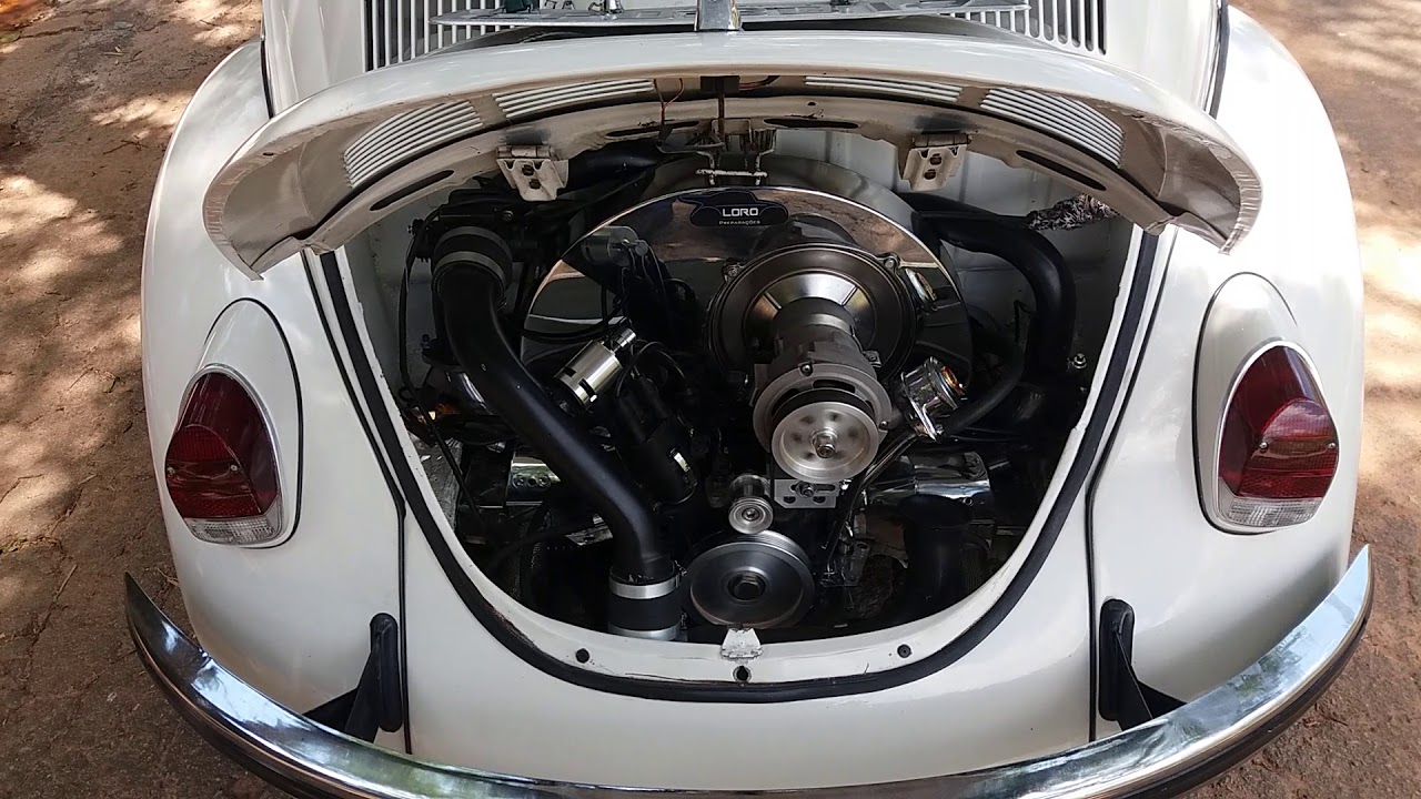 Fusca 1.6 turbo injetado turbina embaixo loro preparações