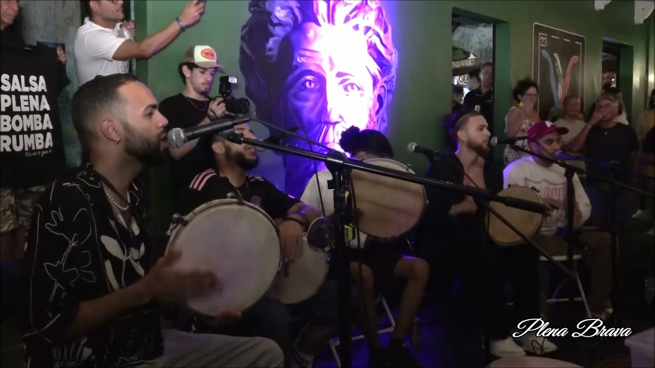Los Gringos - TriPlena - Lunes de Plena Tito Matos #plena #puertorico #live #video #cultura