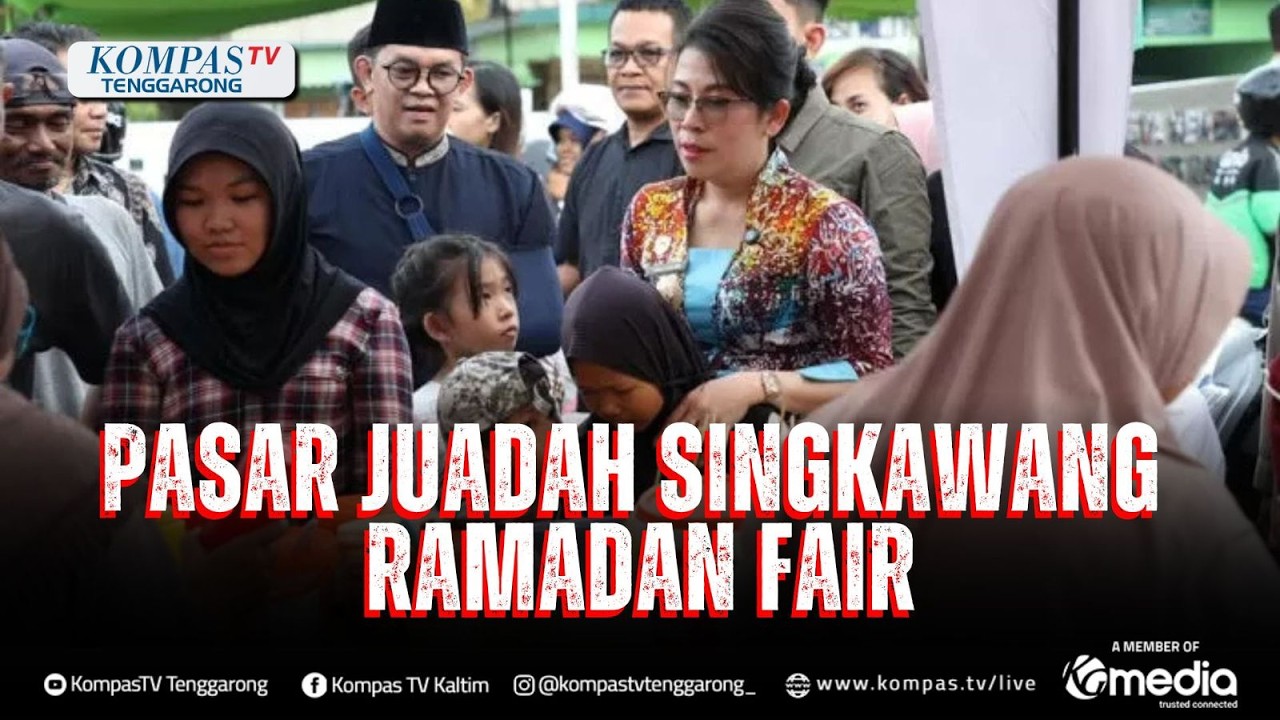 Pasar Juadah Singkawang Ramadan Fair Dibuka, Wali Kota dan Keluarga Ikut Belanja