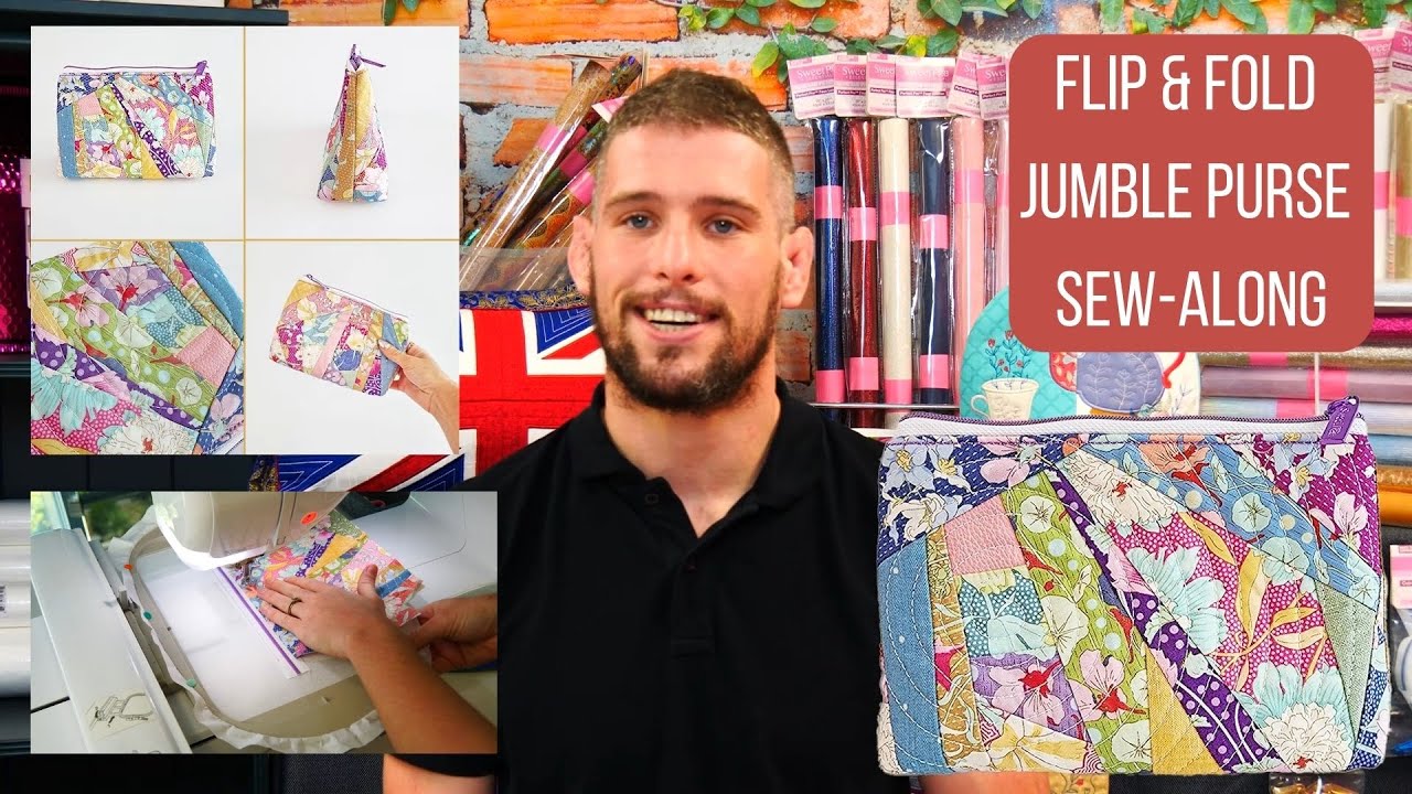 Flip & Fold Jumble Purse - FEB KISS SAL Tutorial!