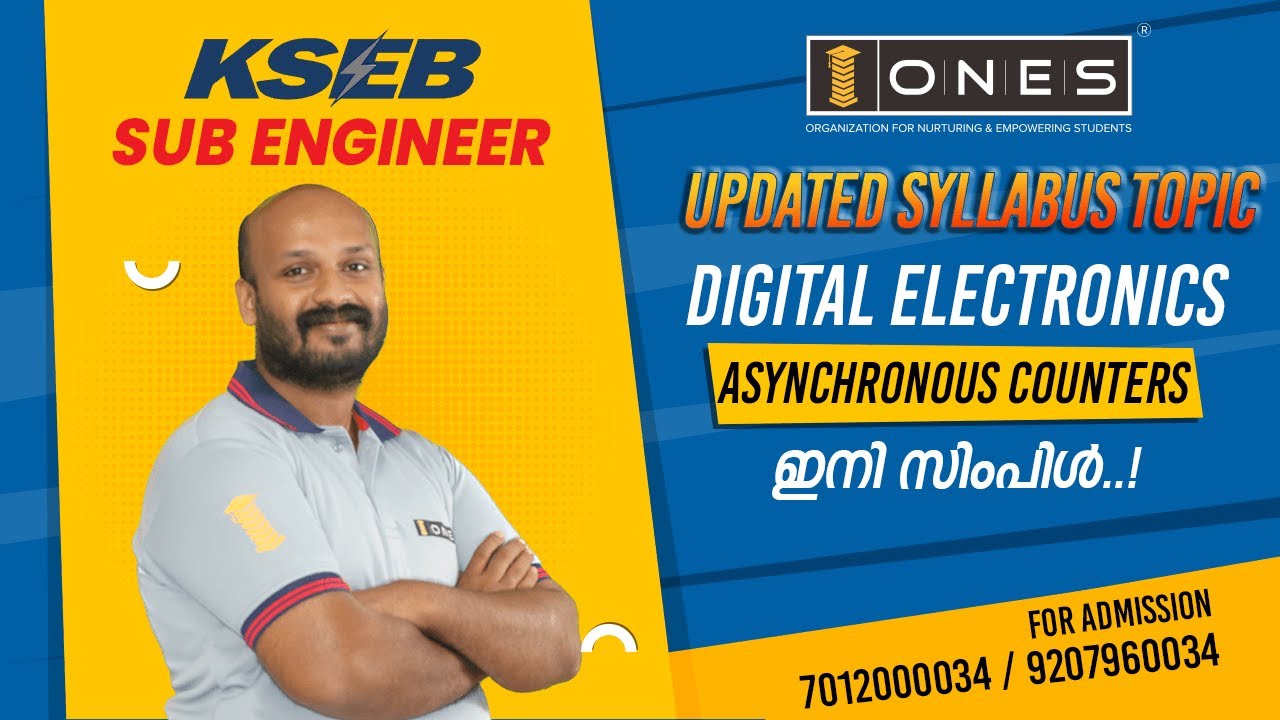 KPSC | KSEB SE | Digital Electronics | Sequential Circuits | Asynchronous Counters