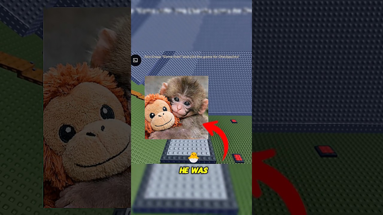 This Monkey&rsquo;s Story Hits Harder Than Roblox&hellip; 🧸💔 #roblox #robloxrants #shorts