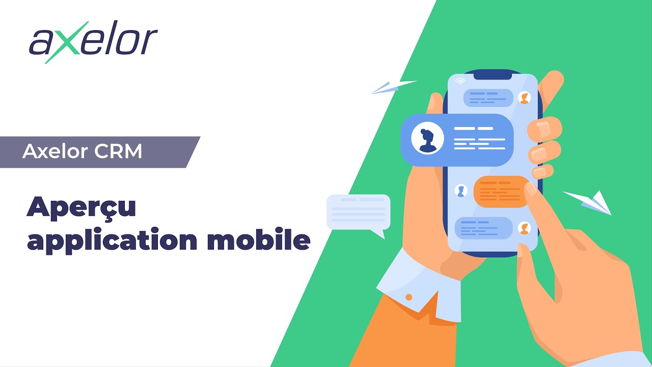 [FR] Module CRM • Aperçu application mobile • Axelor