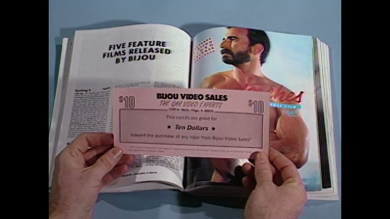Vintage Ad for Bijou Video's Print Catalog