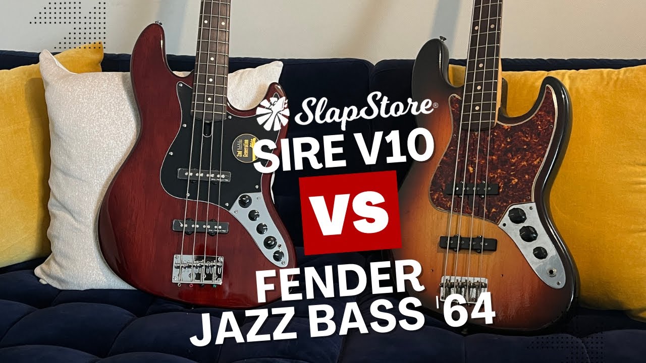 Live: Sire V3 vs Fender Jazz Bass '64