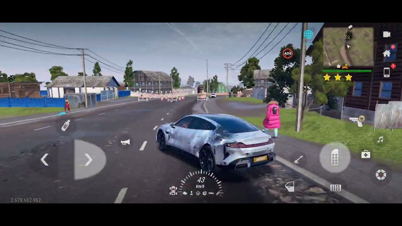 Crash brand new Kia Stinger GT car 