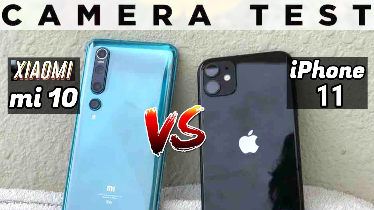 Сравнение тестов камер Xiaomi Mi 10 и iPhone 11