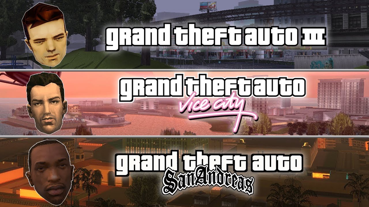 GTA 3D Trilogy Speedrun - GTA III, Vice City, & San Andreas - 2018