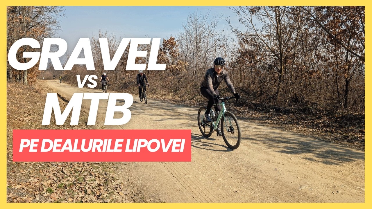 54 km cu gravelul pe offroad la Sistarovat - Sintar - Cosari | Gravel vs MTB
