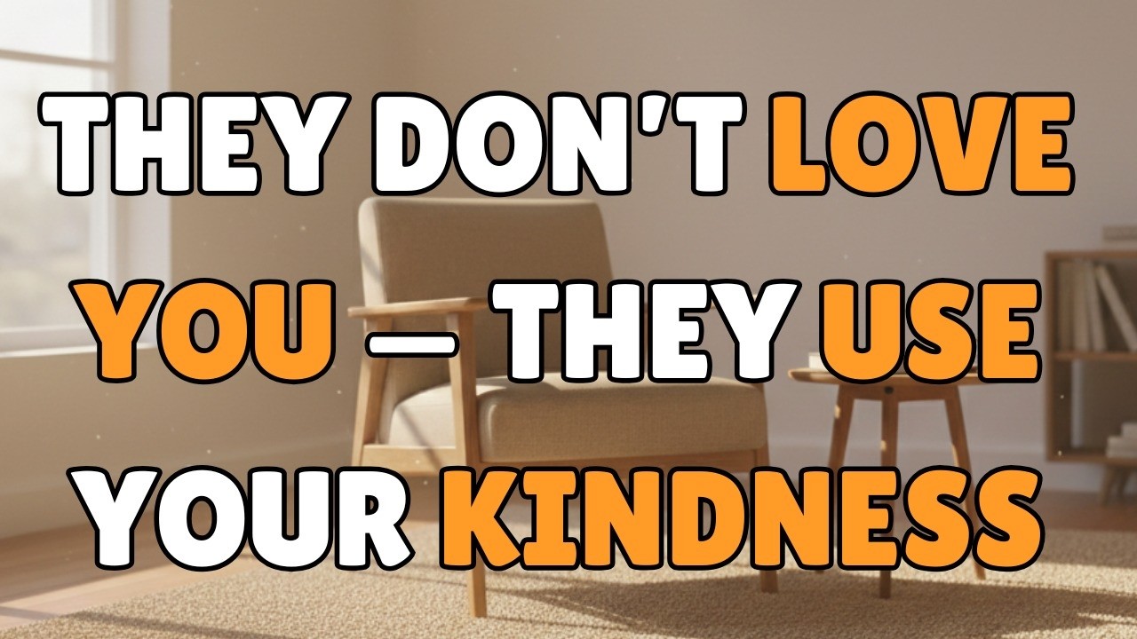 Why Being Too Kind in Old Age Can Destroy Your Peace.