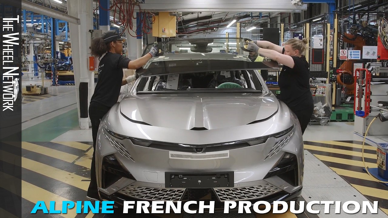 Inside the Alpine Dieppe Plant &ndash; A390 Production in France