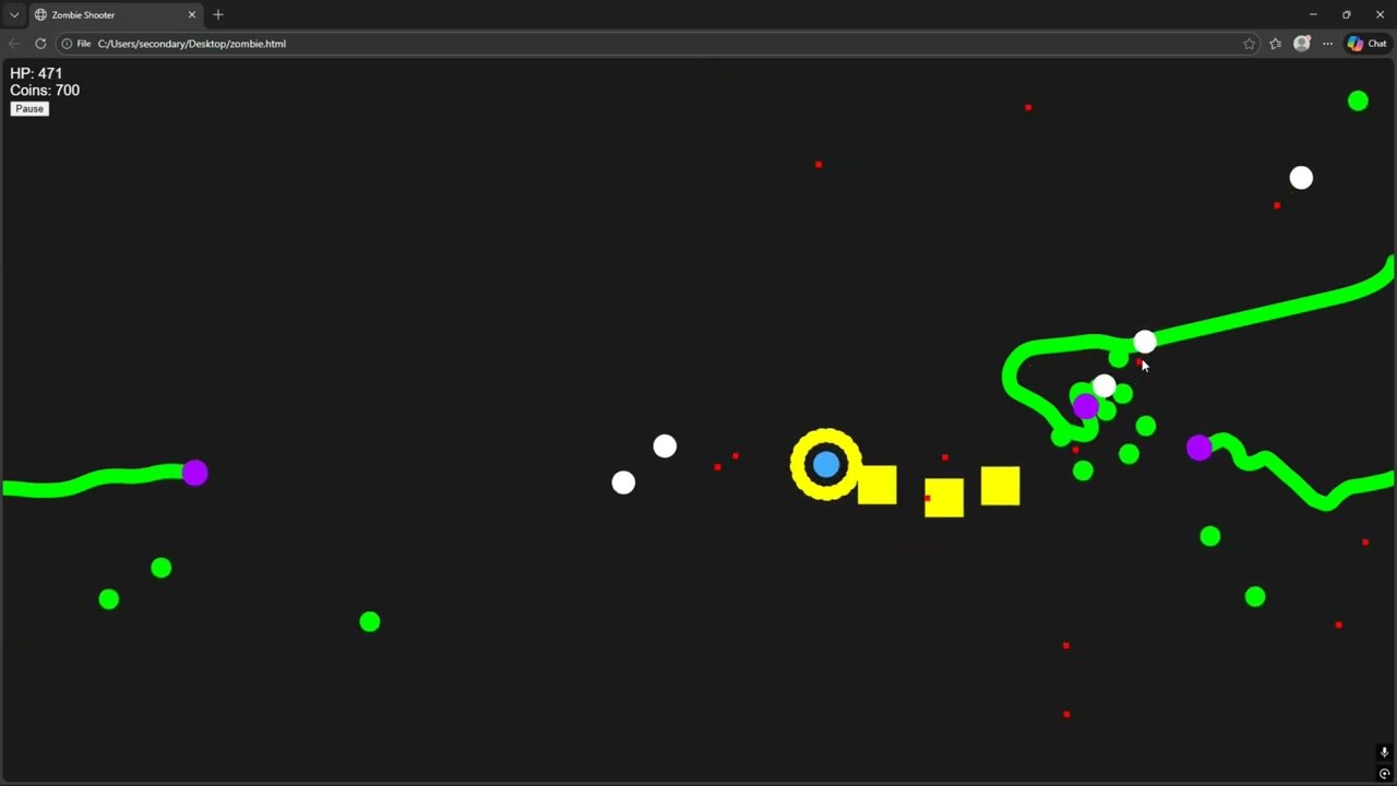 Can Copilot AI Make Games? Part Three, Episode 1: Zombie Survival