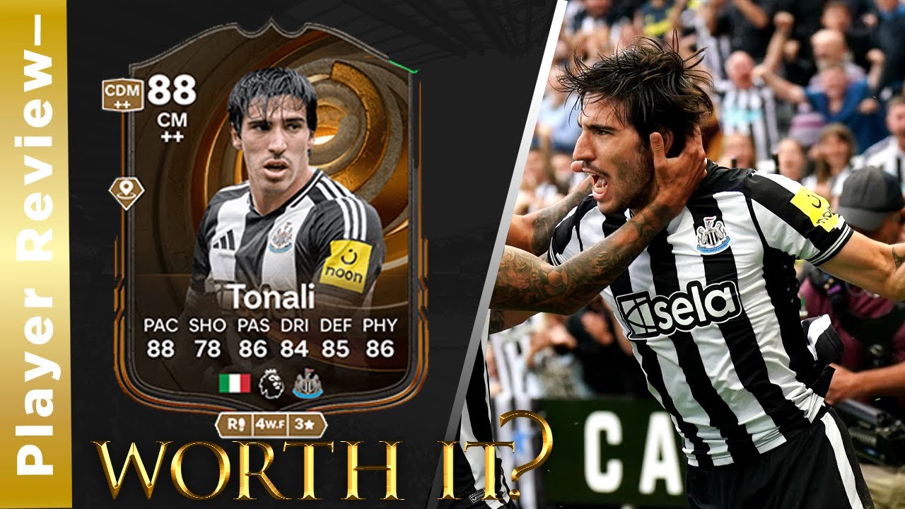 Over Priced?? 88 Rated Ultimate Succession Sandro TONALI Player Review! EAFC 25