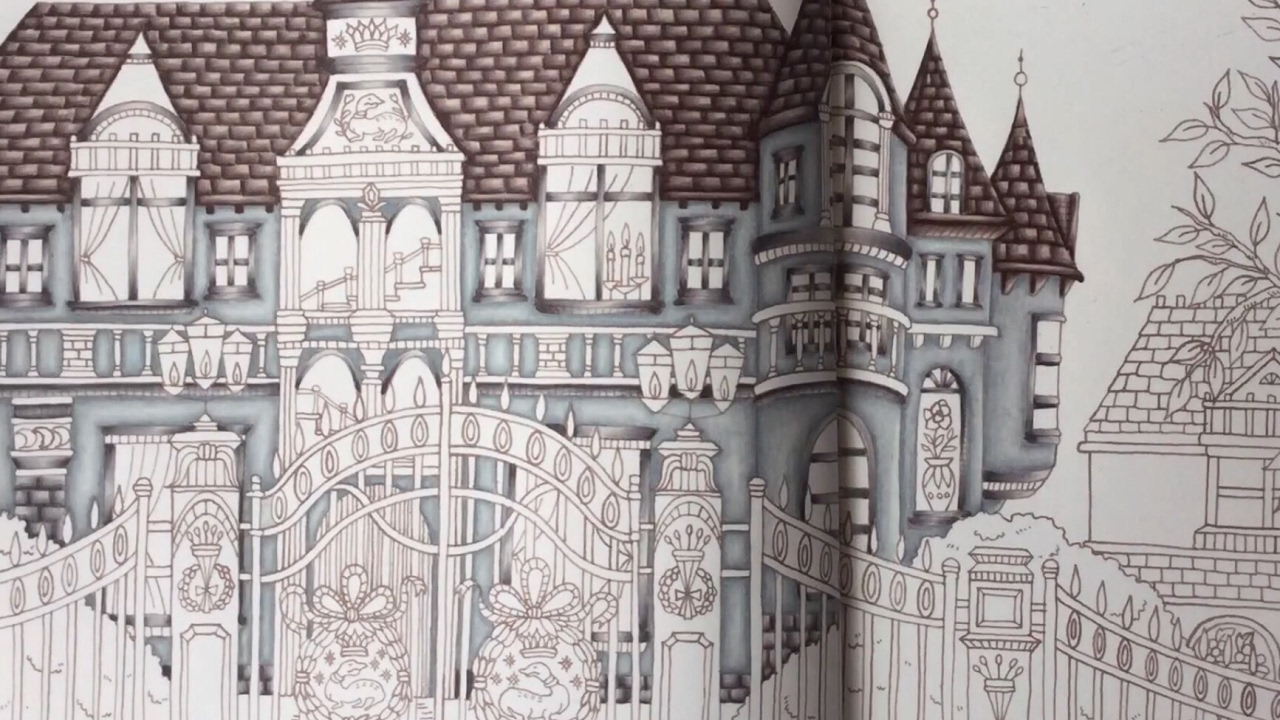 ROMANTIC COUNTRY by Eriy - the second tale  - prismacolor pencils - part 1