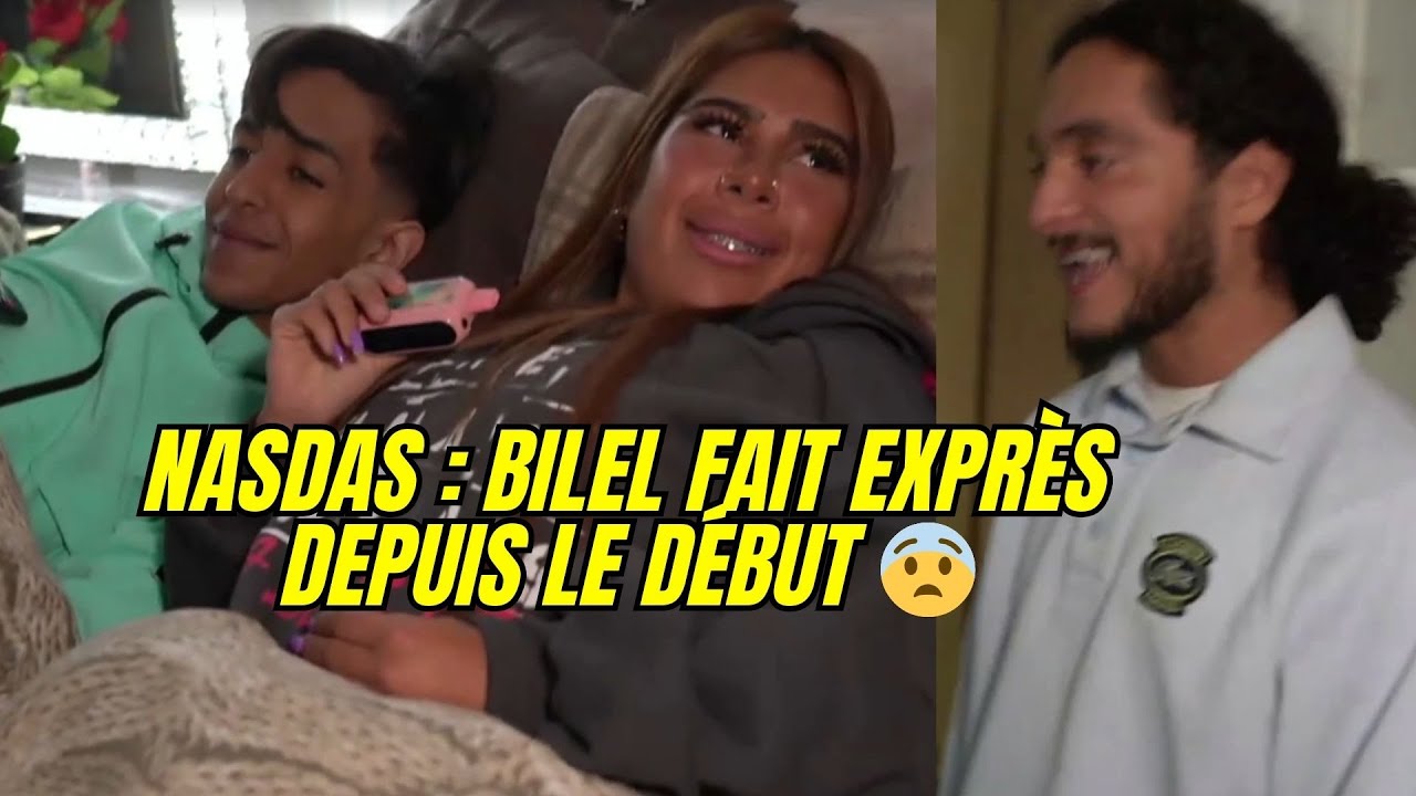 NASDAS : BILEL FAIT EXPRÈS DEPUIS LE DÉBUT 🥶  NETFLIX AVEC MIRA 😲 #nasdas #live #drole #humour