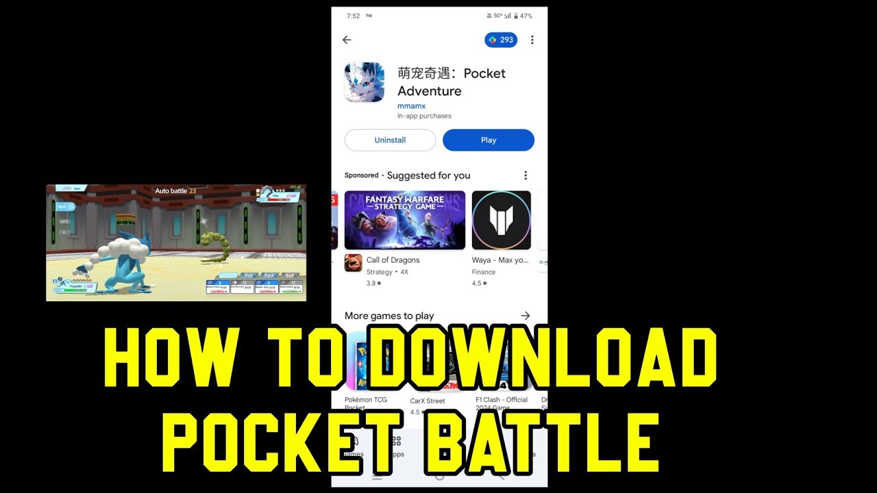 HOW TO DOWNLOAD AND CHANGE LANGUAGE POCKET BATTLE RPG GAME 2024 TRICK