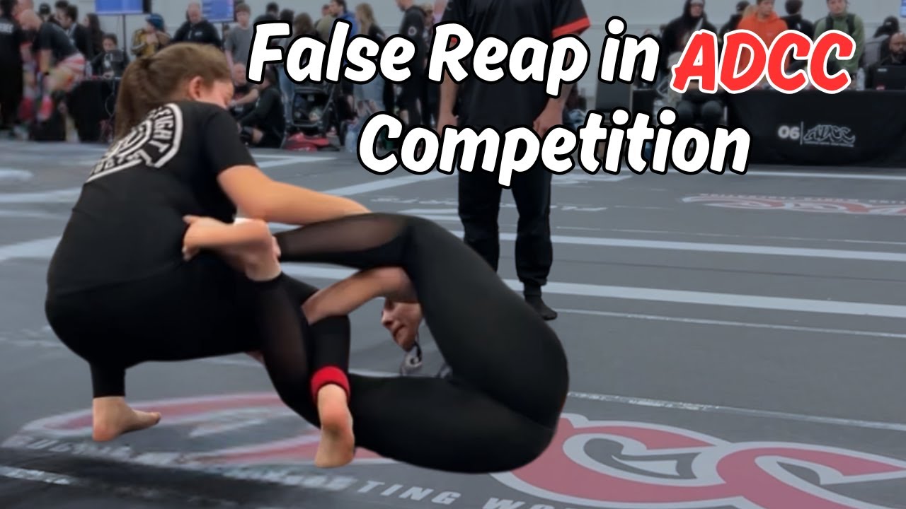 How False Reap Works in Real Fight -  #bjj #bjjtraiining #combatsport #martialarts #nogi #mma