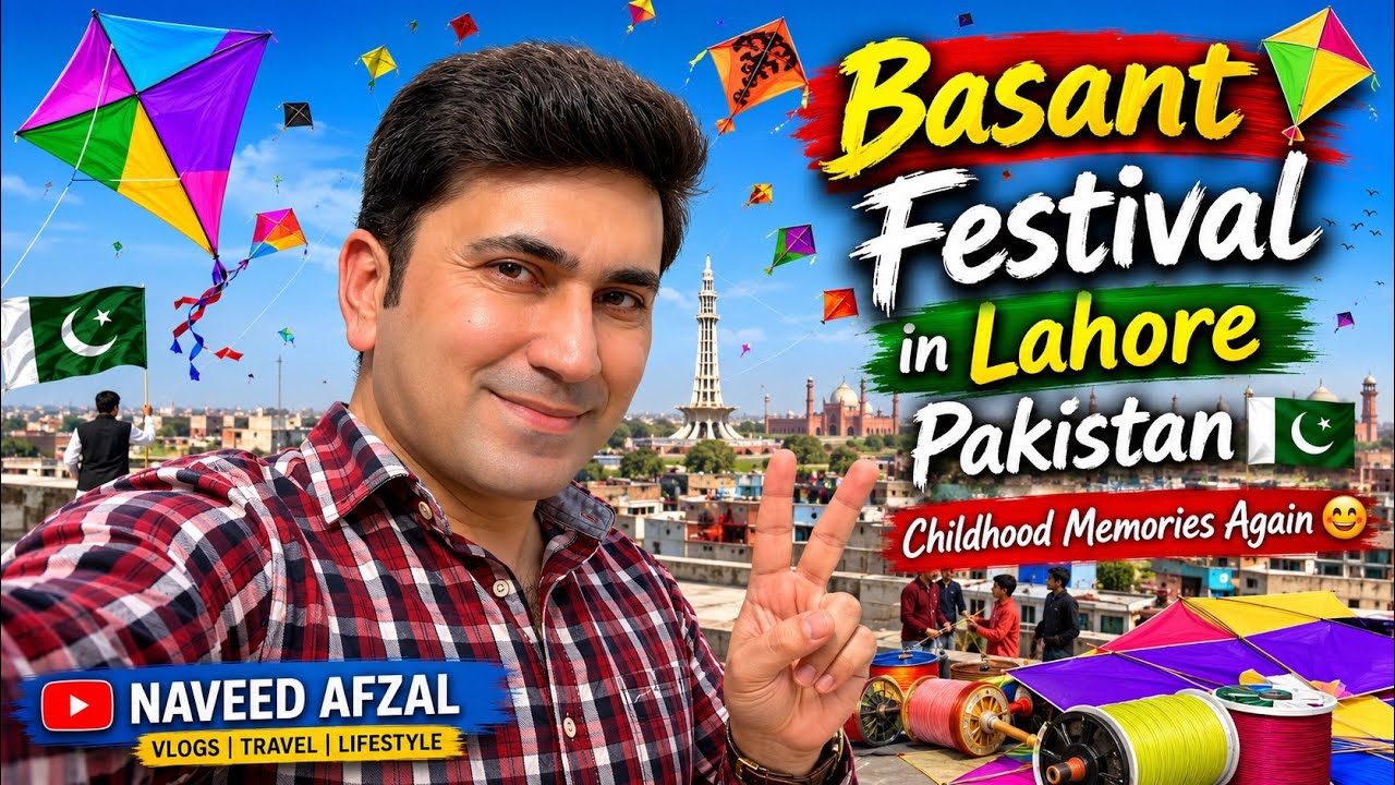 Basant Festival in Lahore Pakistan 🇵🇰 Childhood Memories Again
