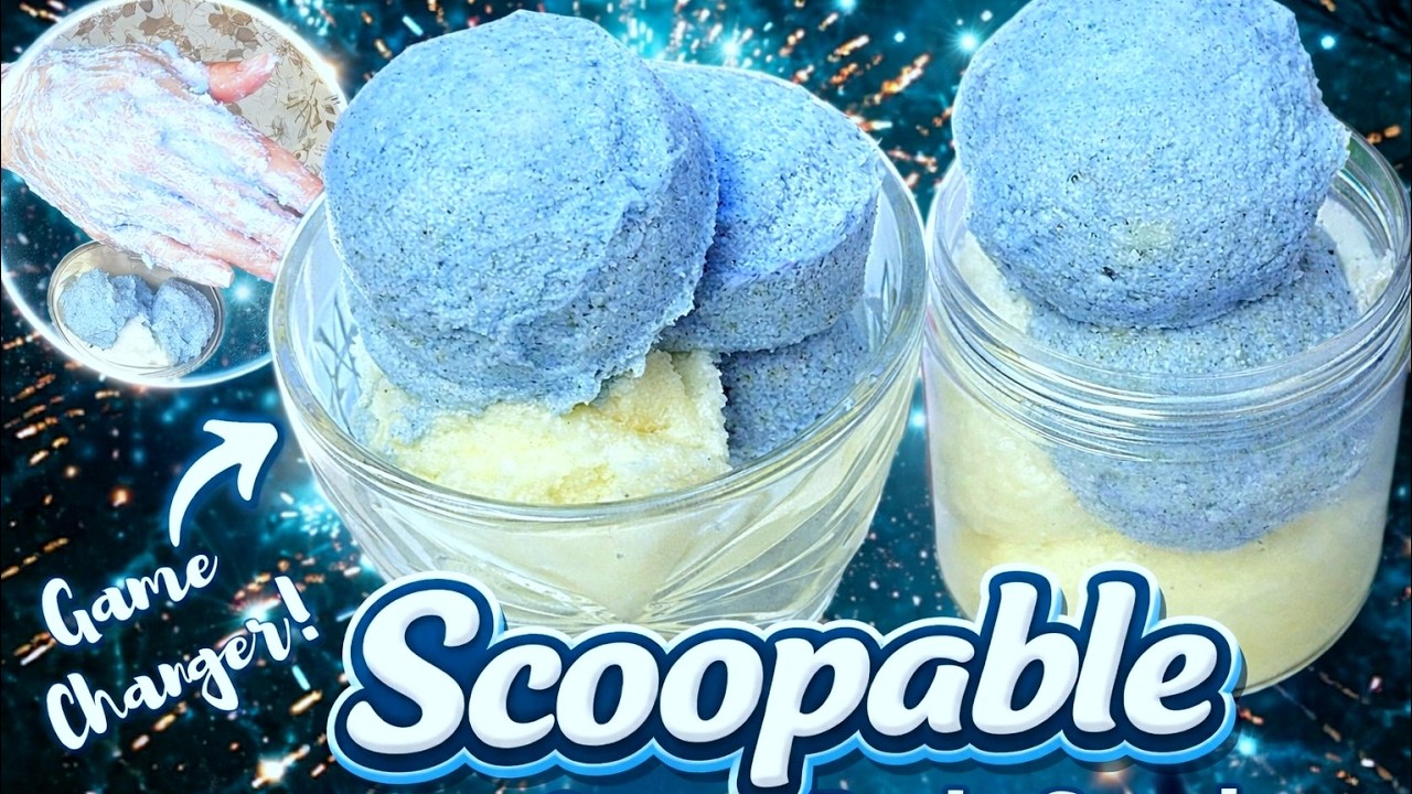 How To Make Perfect Scoopable BODY SUGAR SCRUB DIY