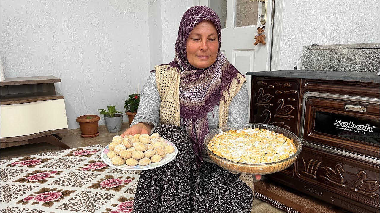 SİPARİŞ ALDIĞIM ELMALI TURTA / TRÇINLI KURABİYE / MİSAFİMDEN HEDİYE ❤️